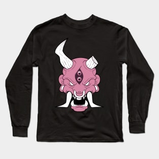 Pink Oni Long Sleeve T-Shirt